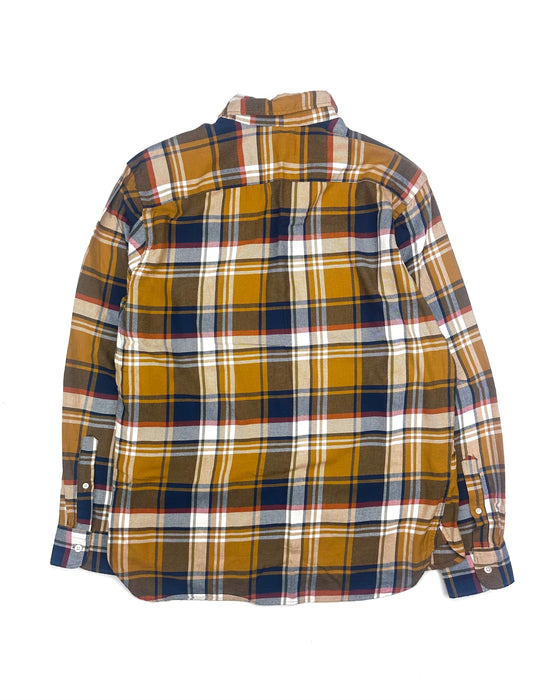 Levi's Ochre Checkered Flannel Shirt (L)