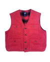 GAP Tartan Lined Red Vest (L)