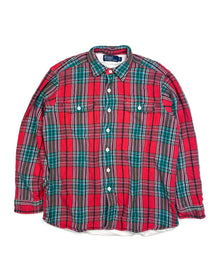  Polo Ralph Lauren Lined Flannel Shirt (L)