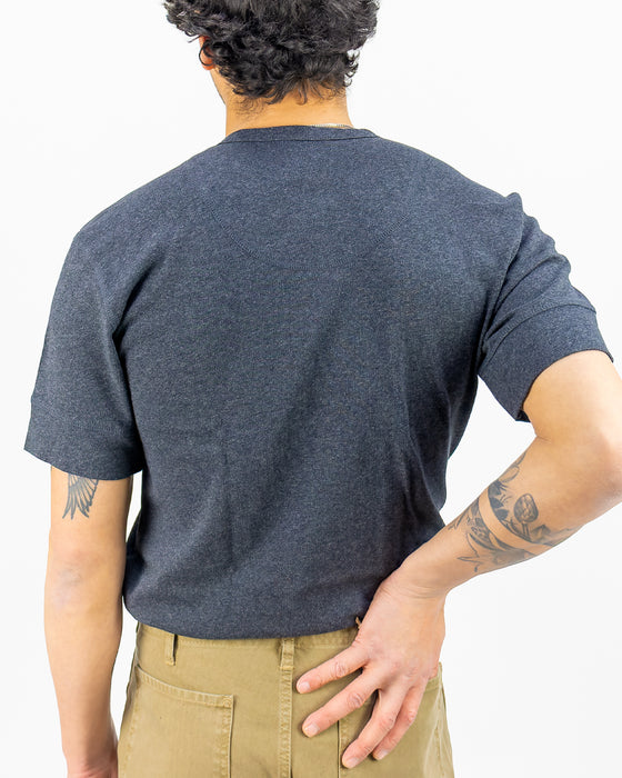 1927 Henley shirt Short Sleeve Iron Grey