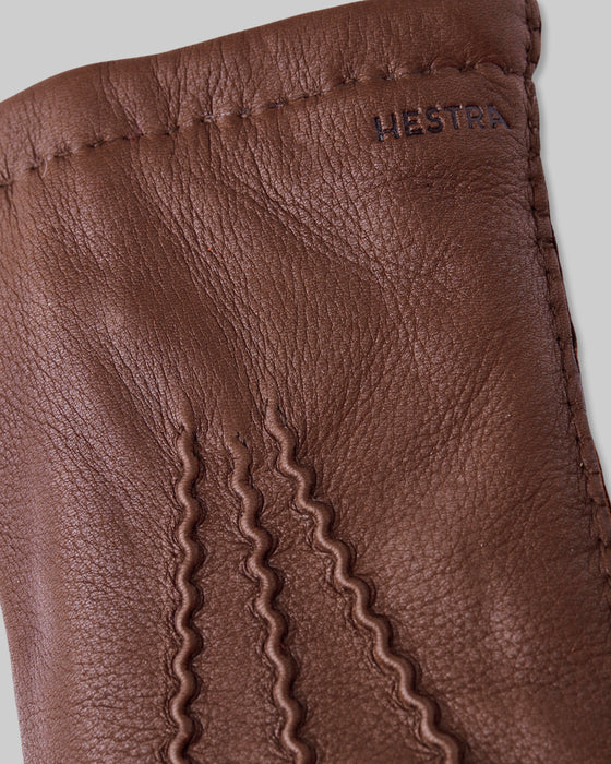 Hestra Matthew Brown Deerskin Gloves