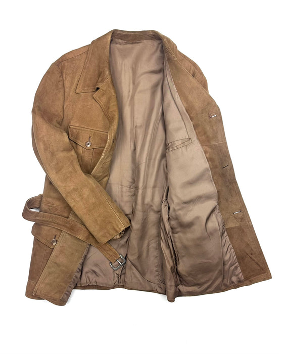 Suede Safari Jacket (L)