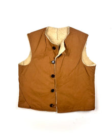 Khaki Canvas Outdoor Vest (XXL)
