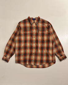  Salmon Cotton Pendleton Flannel Shirt (XXL)
