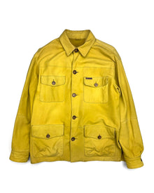  Marlboro Classics Yellow Suede Jacket (M)
