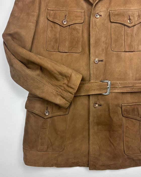 Suede Safari Jacket (L)