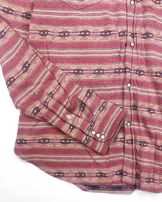 Replay Faded Red Western Shirt (L)