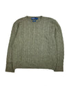 Polo Ralph Lauren Sage Cable Knitted Sweater (L)