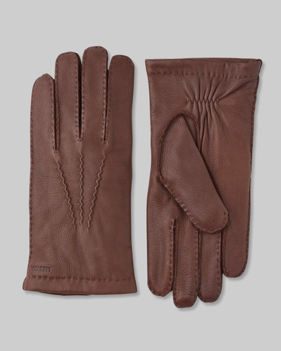 Hestra Matthew Brown Deerskin Gloves