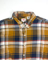 Levi's Ochre Checkered Flannel Shirt (L)