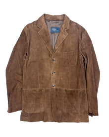  Polo Ralph Lauren Brown Suede Blazer (L)