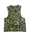 Vintage Duck Camo Hunting Vest (S)