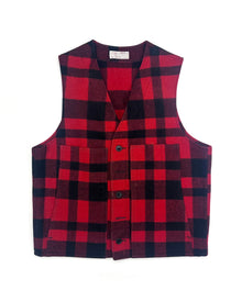  Filson Buffalo Plaid Vest (M)