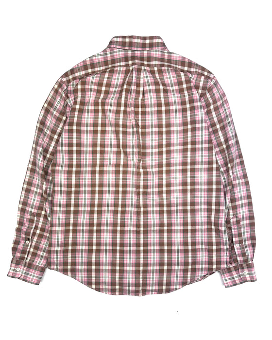Polo Ralph Lauren Green Checkered Shirt (L)
