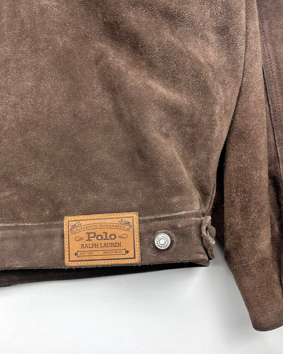 Polo Ralph Lauren Roughout Trucker Jacket (L)