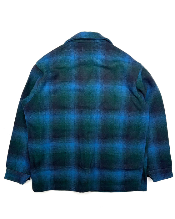 Pendleton Blue Turquoise Checkered Jacket (L)