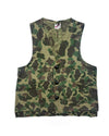 Vintage Duck Camo Hunting Vest (S)
