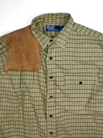 Polo Ralph Lauren Green Hunting Shirt (L)