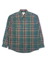 Eddie Bauer Green Checkered Shirt (L)