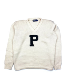  Polo Ralph Lauren P Wool Sweater  (L)