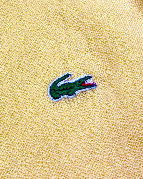 Lacoste Yellow Wool Cardigan (L)