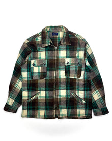  Sigal Plaid Shirt Jacket (M)