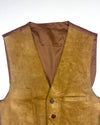 Vintage Tan Suede Vest (M)
