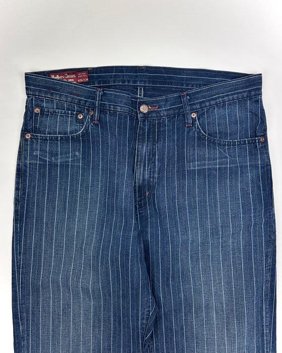 Marlboro Classic Striped Jeans (W36)
