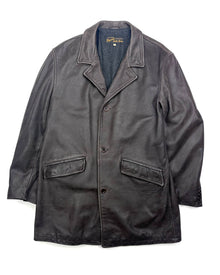  Stewart Dark Brown Leather Jacket (L)