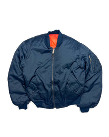  MA-1 Bomber Jacket Blue (S and M)