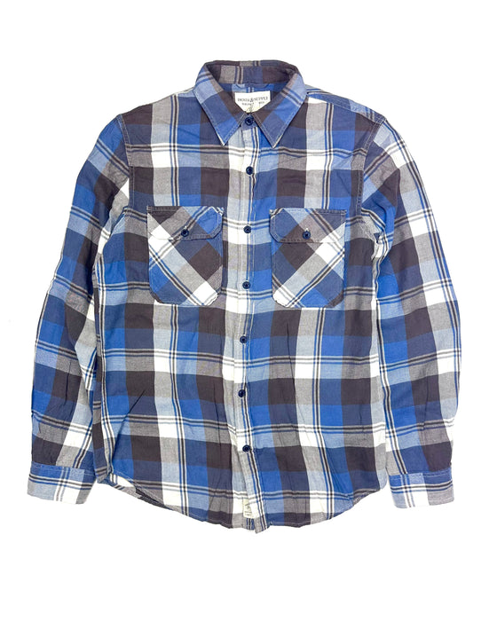 Ralph Lauren Denim and Supply Blue Checkered Shirt (M)