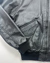 Alpha Industries Leather Bomber Jacket (M)