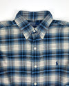 Polo Ralph Lauren Blue Checkered Flannel (M)