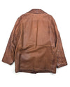 Stewart Light Brown Buffalo Leather Jacket (XL)
