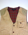 Light Corduroy Hunting Vest (L)
