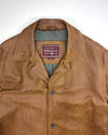 Marlboro Classics Brown Leather Jacket (L)