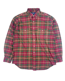  Polo Ralph Lauren Rusty Red Flannel Shirt (L)