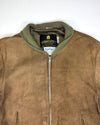 Fidelity Suede Bomber Jacket (L-Long)