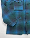 Pendleton Blue Turquoise Checkered Jacket (L)