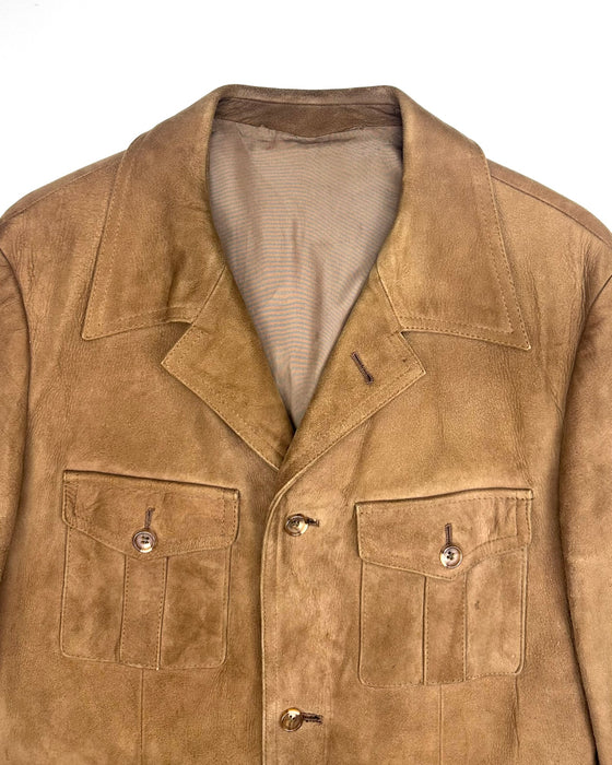 Suede Safari Jacket (L)