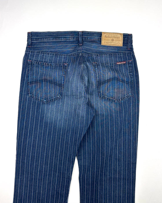 Marlboro Classic Striped Jeans (W36)