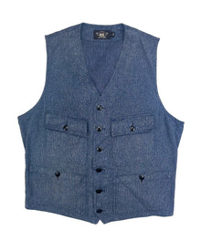 Ralp Lauren RRL Denim Vest (L)