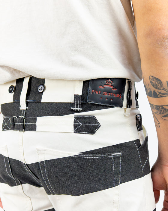1936 Chopper Pants Alcatraz White