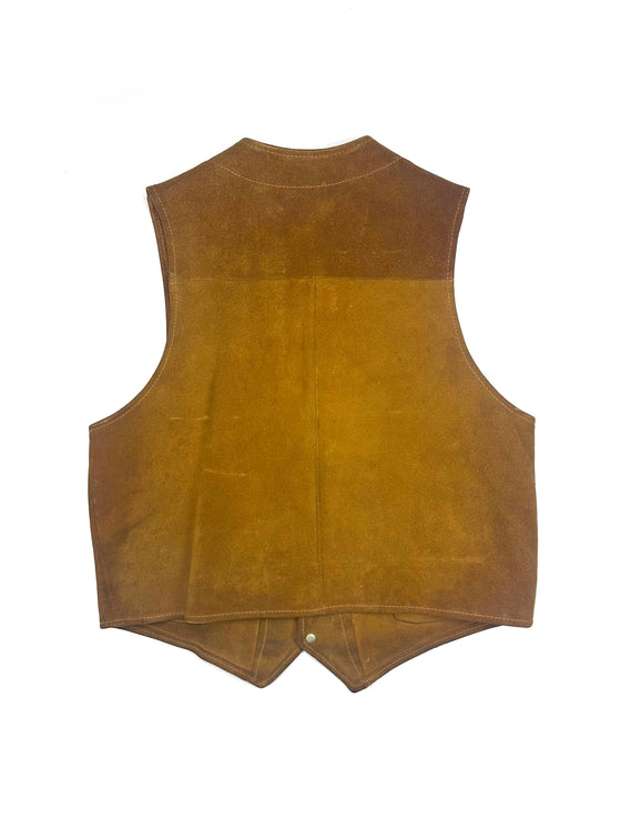 "Trego's Westwear" Suede Vest (M)
