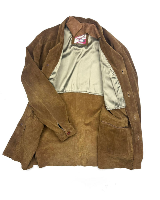 Stewart Suede Leather Jacket (XL)