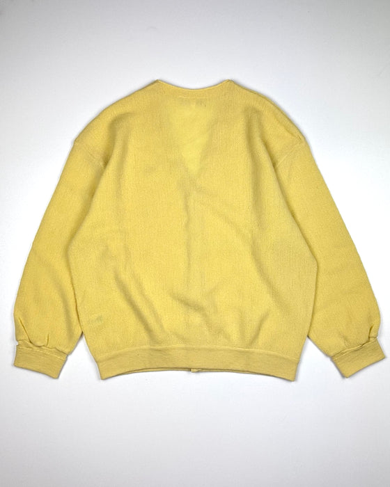 Lacoste Yellow Wool Cardigan (L)