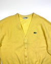 Lacoste Yellow Wool Cardigan (L)