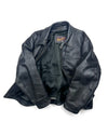 Stewart Black Leather Jacket (XL)