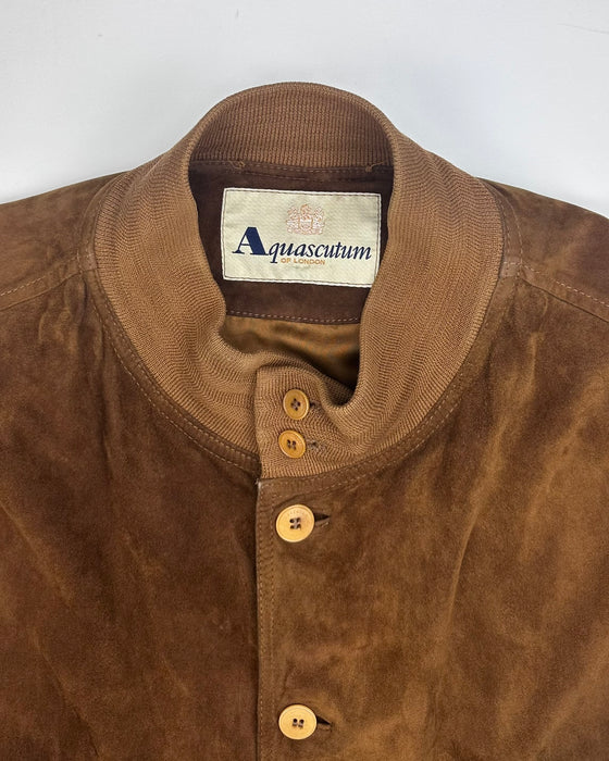 Aquascutum Suede Jacket G-9 (XL)