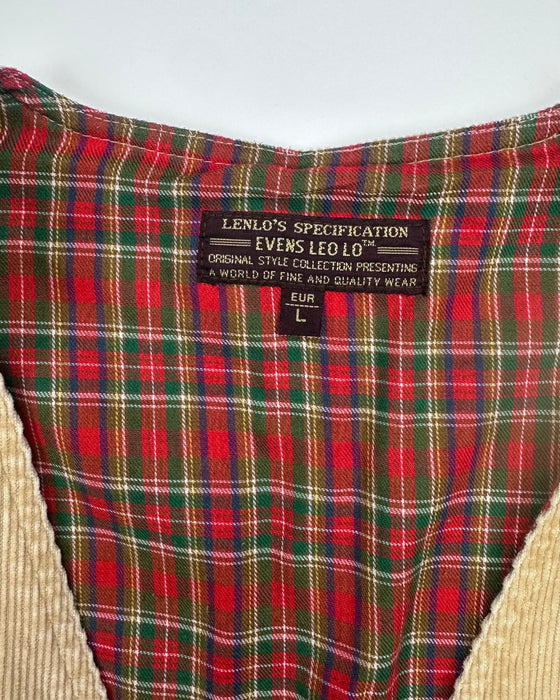 Light Corduroy Hunting Vest (L)